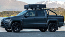 Load image into Gallery viewer, SMRT softshell rooftop tent, closed, on 4wd