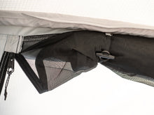 Load image into Gallery viewer, SMRT softshell rooftop tent, inside window rolled
